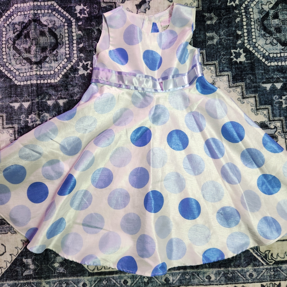 Perfectly Dressed Blue A-Line Sleeveless Dress